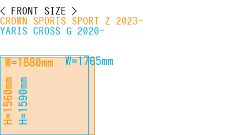 #CROWN SPORTS SPORT Z 2023- + YARIS CROSS G 2020-